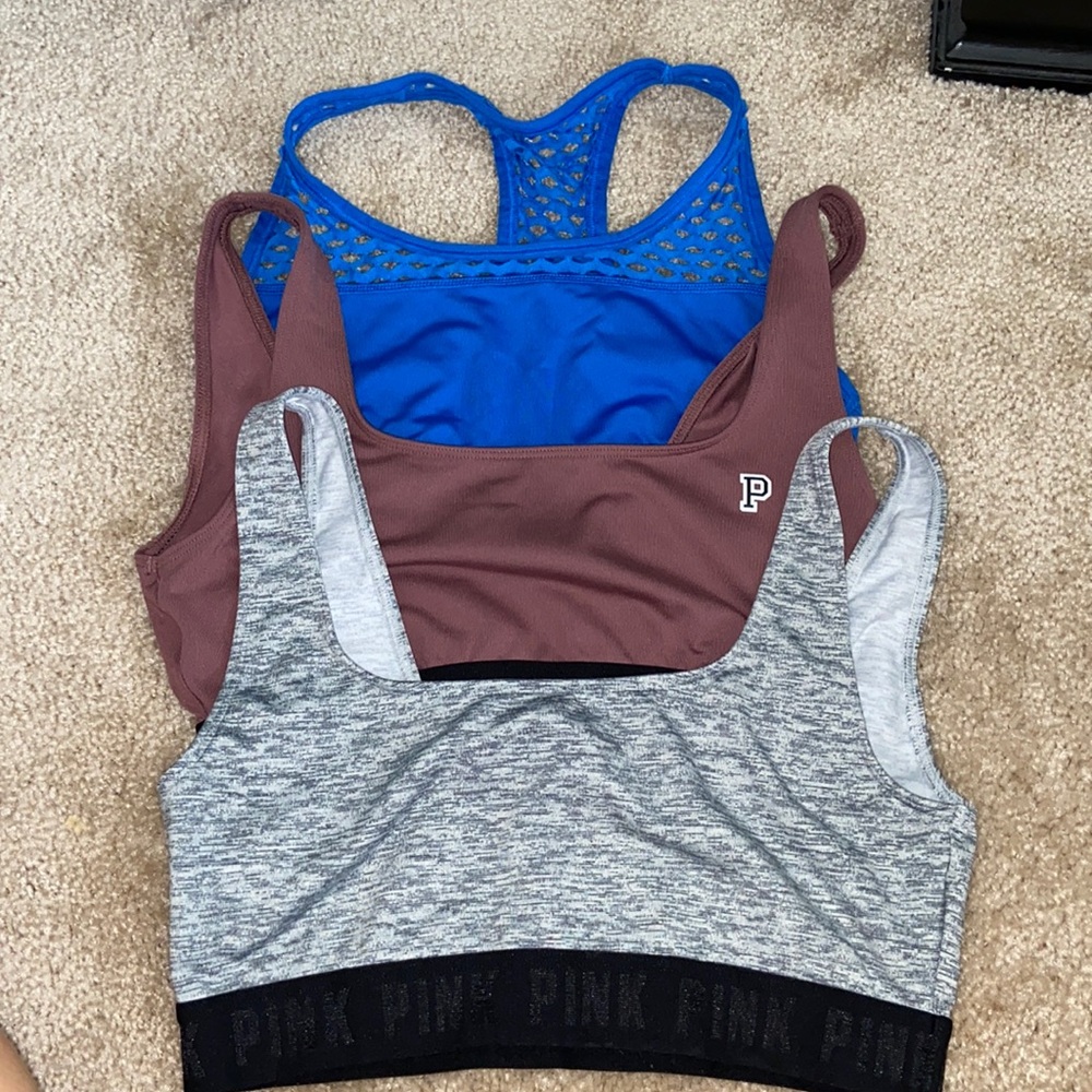 Pink Sports Bras (3)